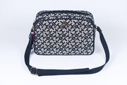 Tommy Hilfiger Monogram Cynthia Camera Crossbody Bag.