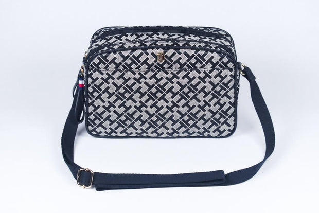 Tommy Hilfiger Monogram Cynthia Camera Crossbody Bag.